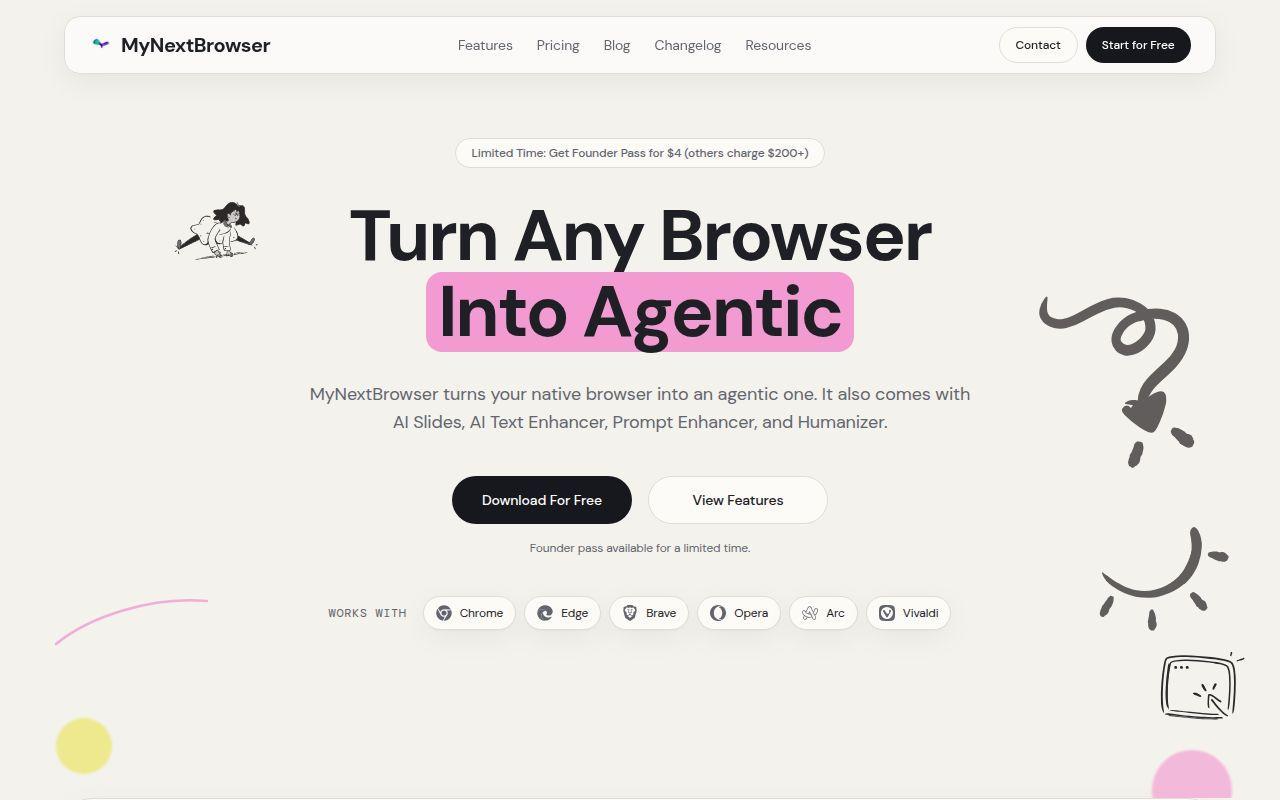 MyNextBrowser screenshot